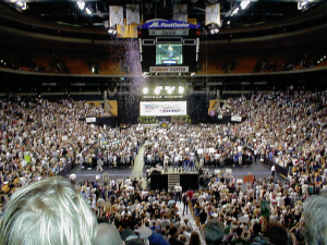 12,000-strong Ralph Nader "super rally" at the Fleet Center in Boston
