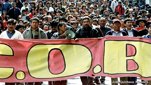 Class Struggle Erupts in Bolivia — Workers, Peasants Demand Nationalization of Oil Wealth