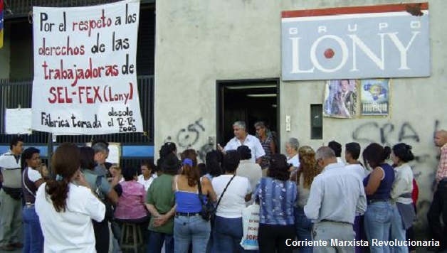 Venezuela: Women Workers Occupy Selfex Factory