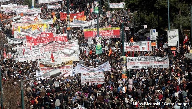 Greece: Working People in Revolt!