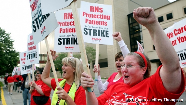 Historic Strike — Minnesota Nurses Stand Up for Patient Care