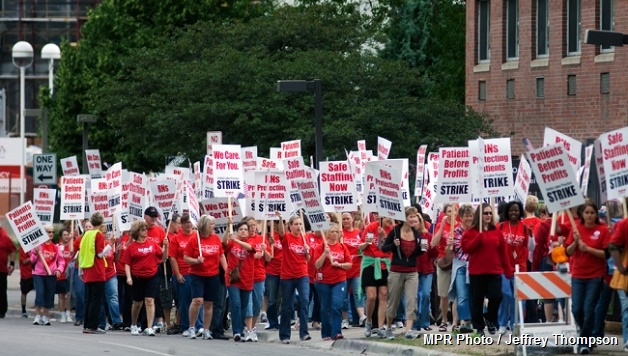 Minneapolis Nurses Strike for Patient Care