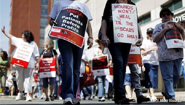 Philadelphia Hospital Workers Strike and Win