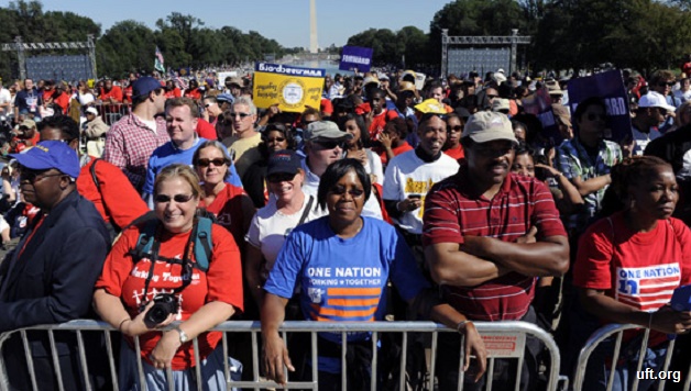 Unions Rally Nearly 200,000 People to Demand Jobs -— We Can’t Depend on Corporate Politicians