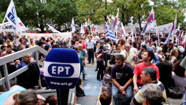 Greece: Coalition Government in Crisis After Attempting to Close Down ERT Broadcaster