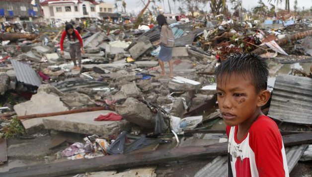 Typhoon Haiyan destruction aggravated by capitalism