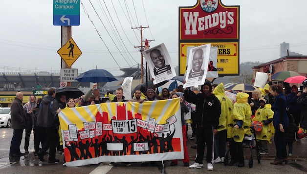 Pittsburgh Fast Food Strike Highlights Need to Fight for $15 Now!