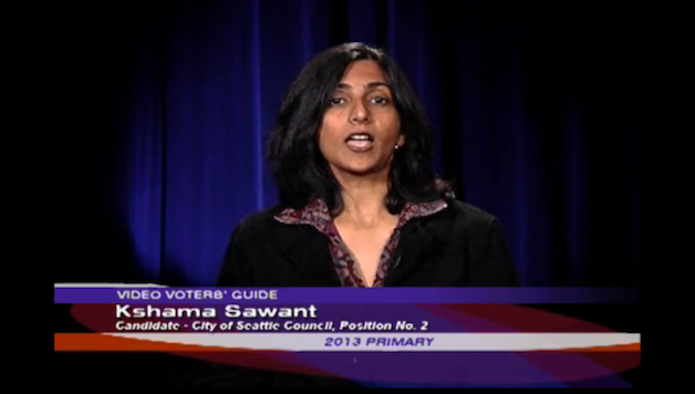 Video Statement for Kshama Sawant for Seattle City Council Position 2