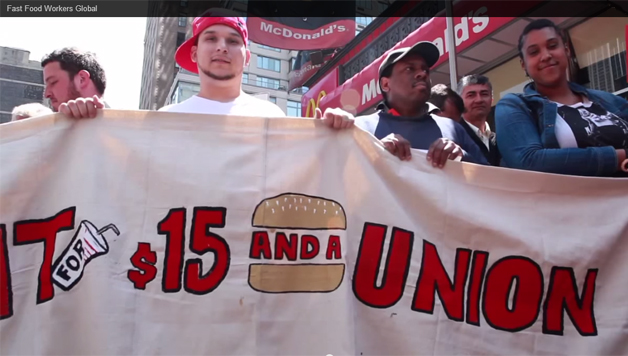 Fast Food Strikes in 150 Cities and 33 Countries