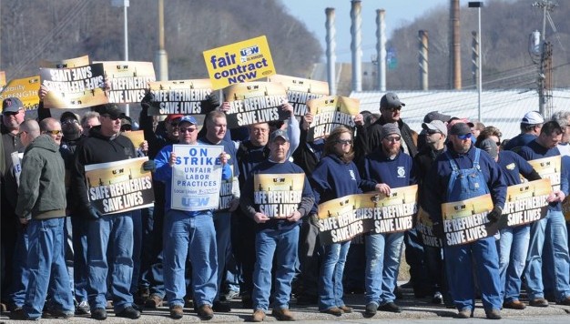 Oil Workers Strike Across Country for Worker and Community Safety
