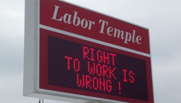 Stop “Right To Work” For Less in Wisconsin!
