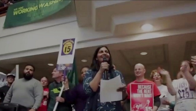 Kshama Sawant’s Powerful Speech at the April 15th “Fight for 15” Protest
