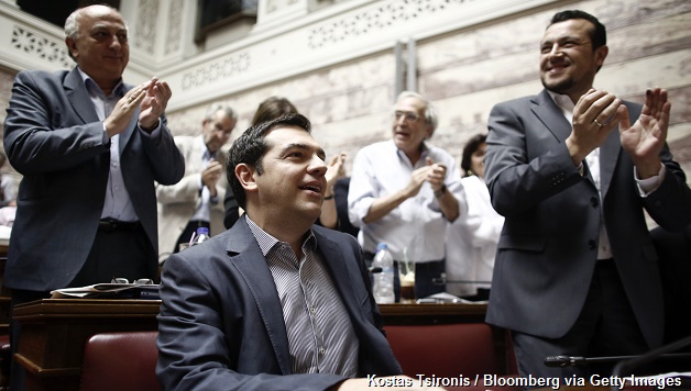 Greek Prime Minister Tsipras Crosses the Rubicon