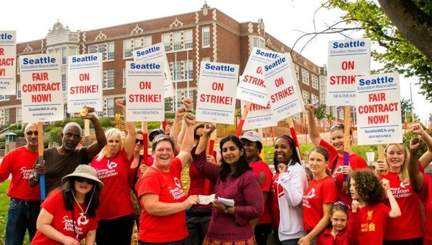 Seattle Educators say enough is enough, fair contract now!