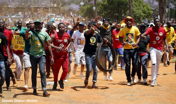 South Africa: Students rise up against class apartheid