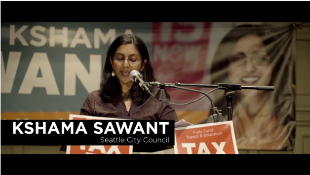 Seattle Rallies for Kshama Sawant