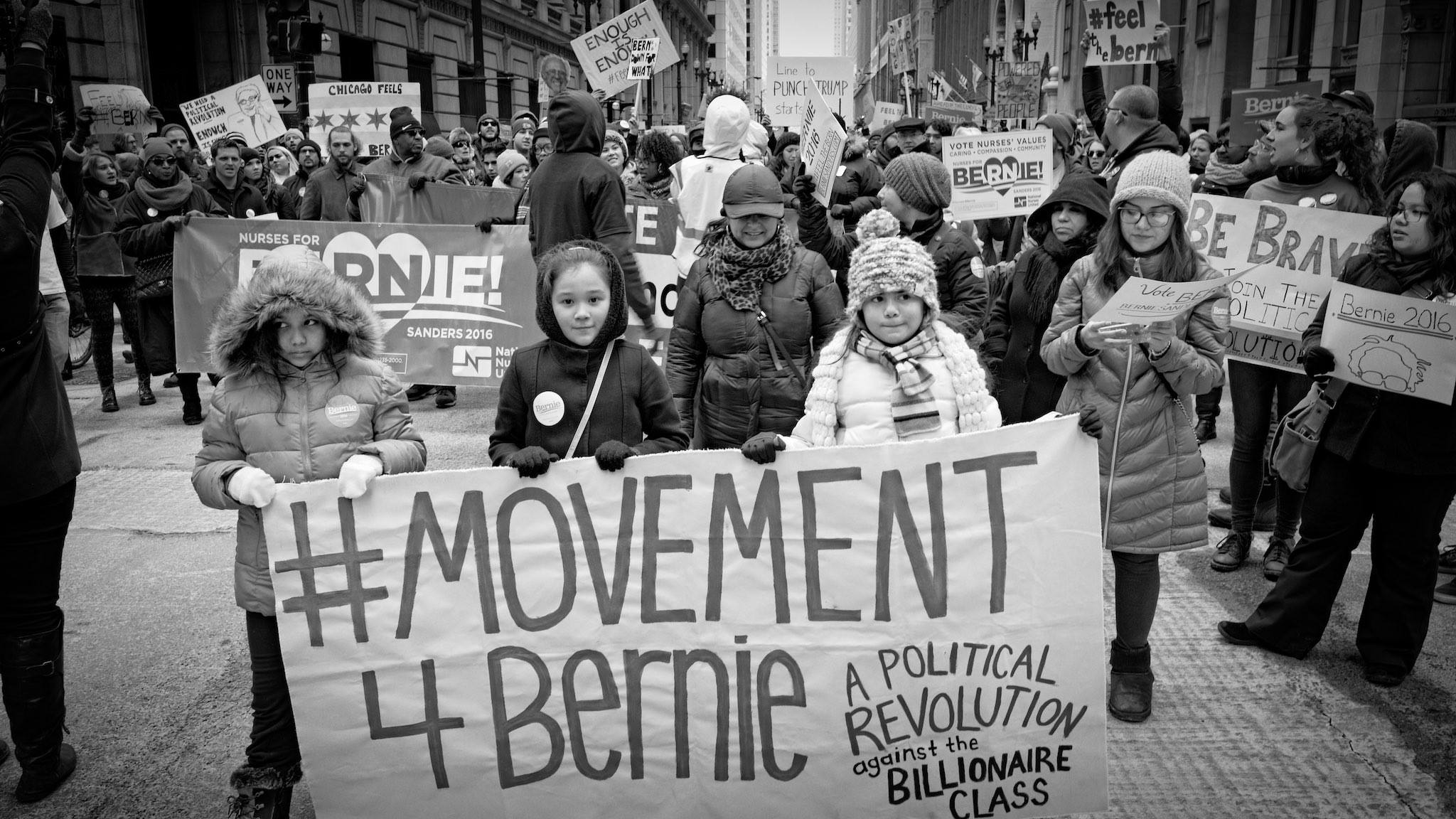 #Movement4Bernie Takes Off Around the Country
