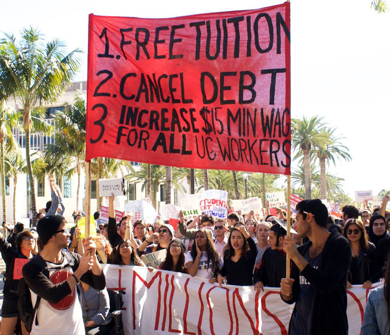 #MillionStudentMarch Day of Action April 13: Political Revolution in the Streets