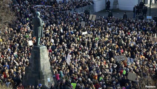 Iceland: Mass Protests Continue