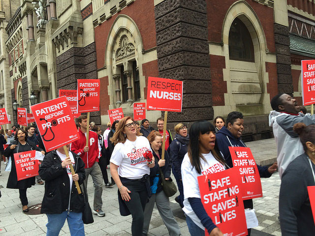 New Health Care Unions Fight for Patient Safety – Philly Area Nurses Organize