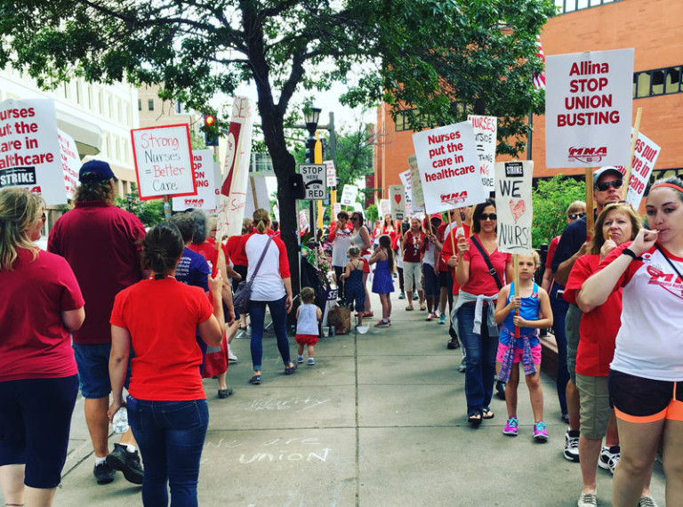 4,800 Nurses on Strike in the Twin Cities – Socialist Alternative Solidarity Statement