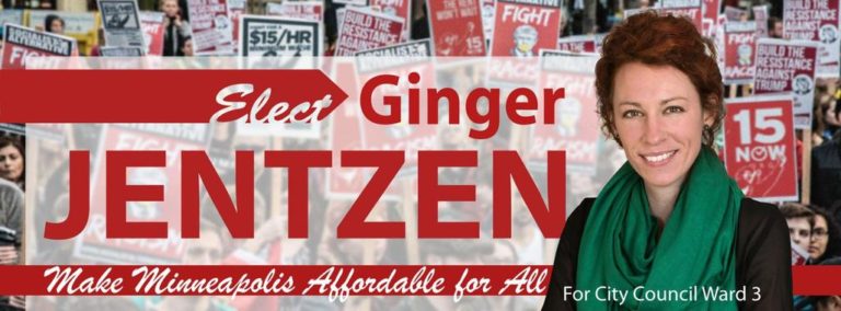 15 Now Leader Ginger Jentzen Running for Minneapolis City Council