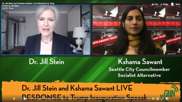 Kshama Sawant’s Response to Trump’s Inaugural Speech