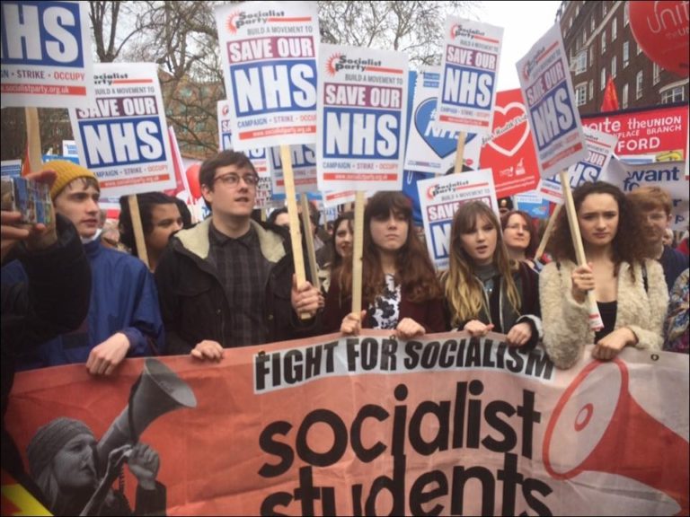 Britain: Massive Demonstration Shows Battle to Save the NHS Can Be Won