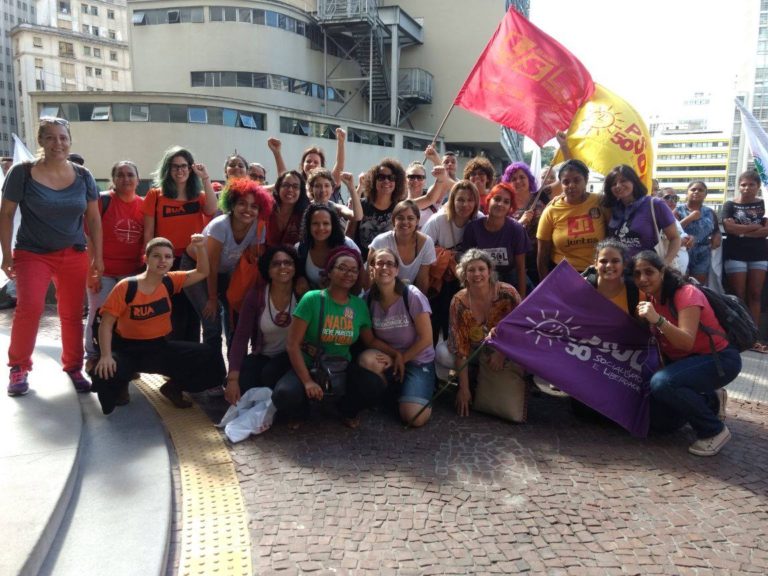 International Women’s Day: Widespread action in the former Soviet Union, France, and in Brazil