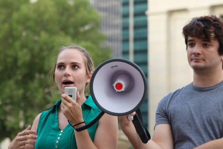 Fighting Trumpcare: Activists Occupy Ohio Senator Portman’s Cincinnati & Columbus Offices