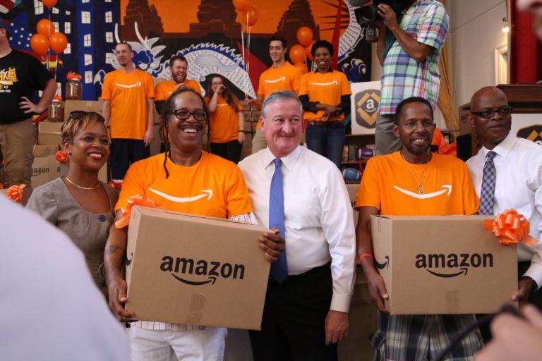 Philadelphia: No Taxpayer Subsidies to Big Business #MakeAmazonPay