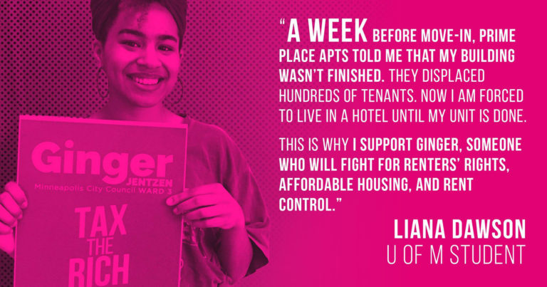 Ginger Jentzen Fights for Affordable Housing in Minneapolis