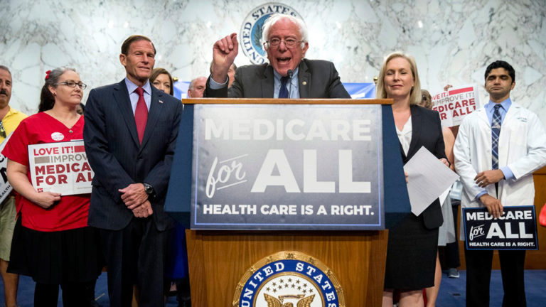 Sanders lanza la propuesta de ley Medicare for All