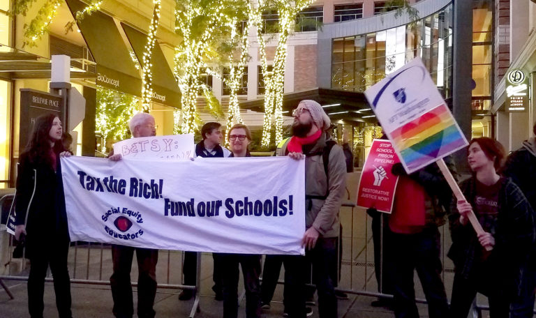 Washington State: “Our Students are Not for Sale!”
