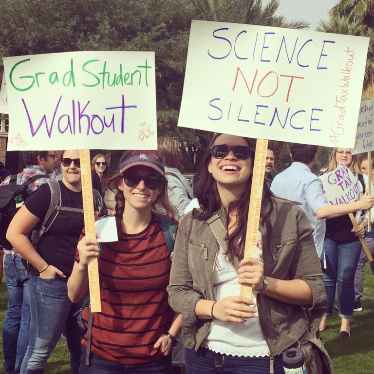 Grad Students Fight GOP Tax Plan