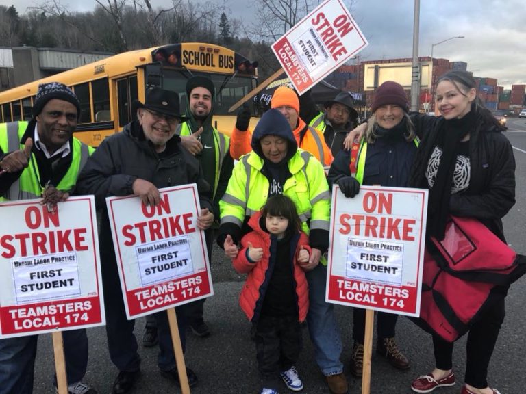 Seattle School Bus Drivers Strike and Win!