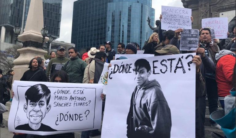 Mexico City: Students Protest Against Police Kidnappings