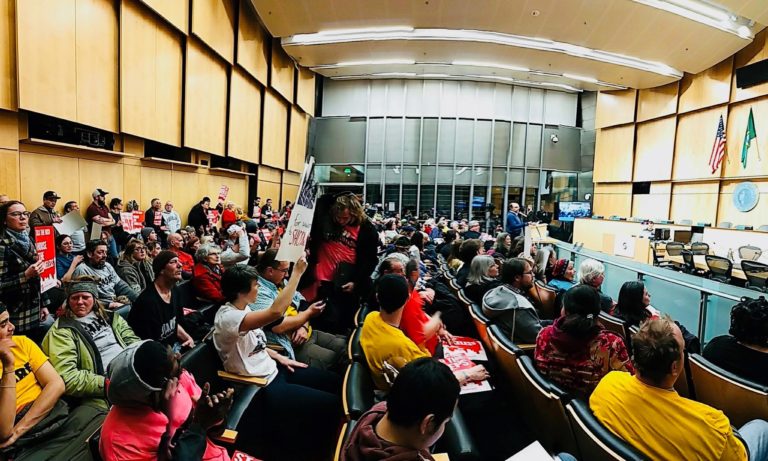 Seattle Fights Against Cuts To Emergency Shelter