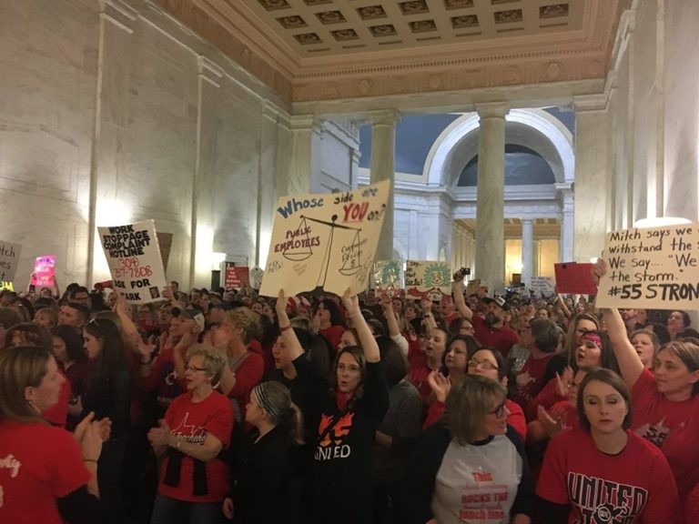 Report from Charleston, WV – Striking West Virginia Teachers Keep Pressure On