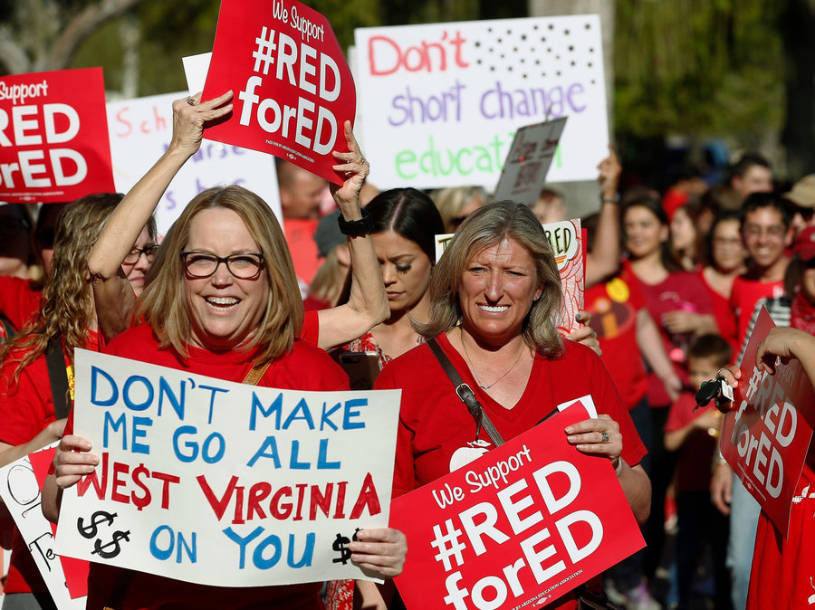 Image result for Women of #RedForEd