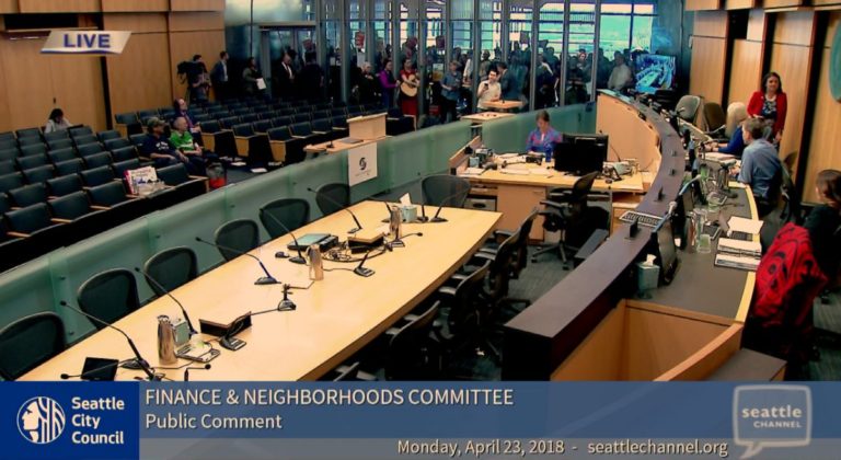 “Let Us In!” Seattle City Council Tries to Take the Public Out of a Public Hearing