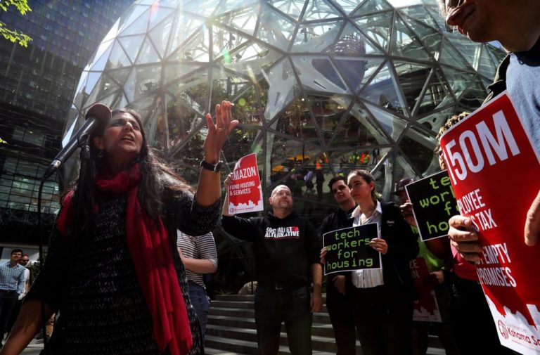 Amazon Tax Passes in Seattle and the Billionaire Class Fights Back