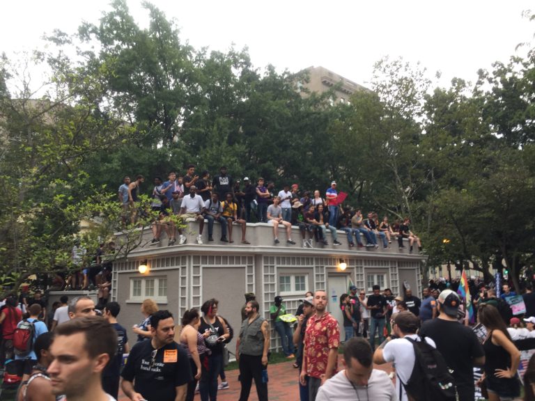 The Left Unites to Defeat the Right – Planned Rally in D.C. Fizzles