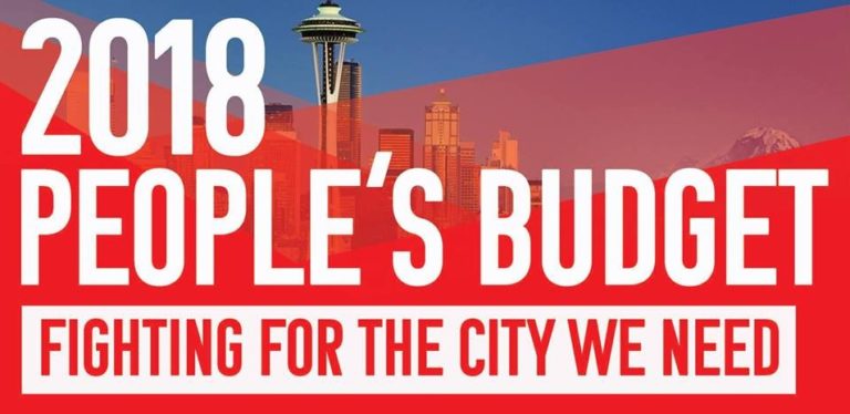 Seattle People’s Budget: Fighting for the City We Need