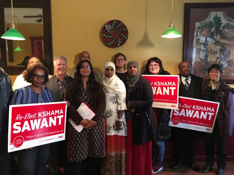 Sawant Reelection Campaign A Referendum on Who Runs Seattle: The People or Amazon?
