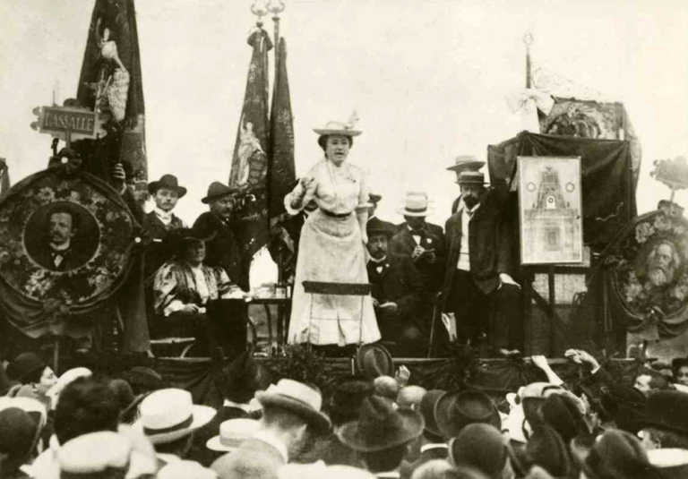 A Picture of the Heroic Rosa Luxemburg