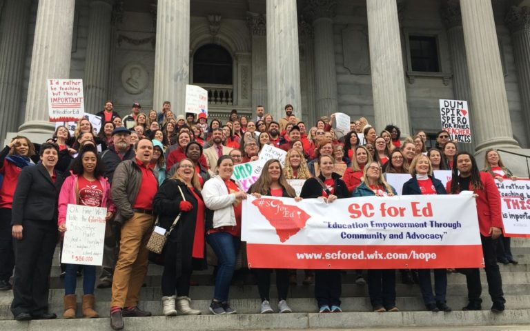South Carolina Teachers Walk Out May 1
