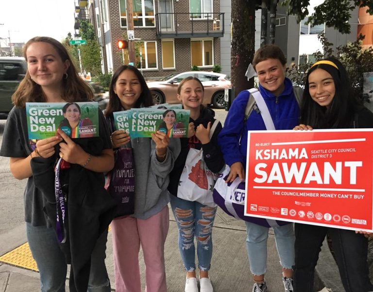 Seattle City Councilmember Kshama Sawant Calls for City and School Board to Support Climate Strike