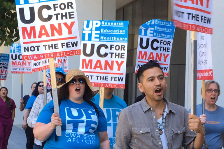 UC Workers Strike, Wins Big Gains