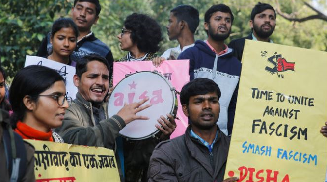 India: Massive Protest Against Communal Division and General Strike